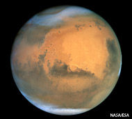 image for Life on Mars Discovered, USA Population Declines